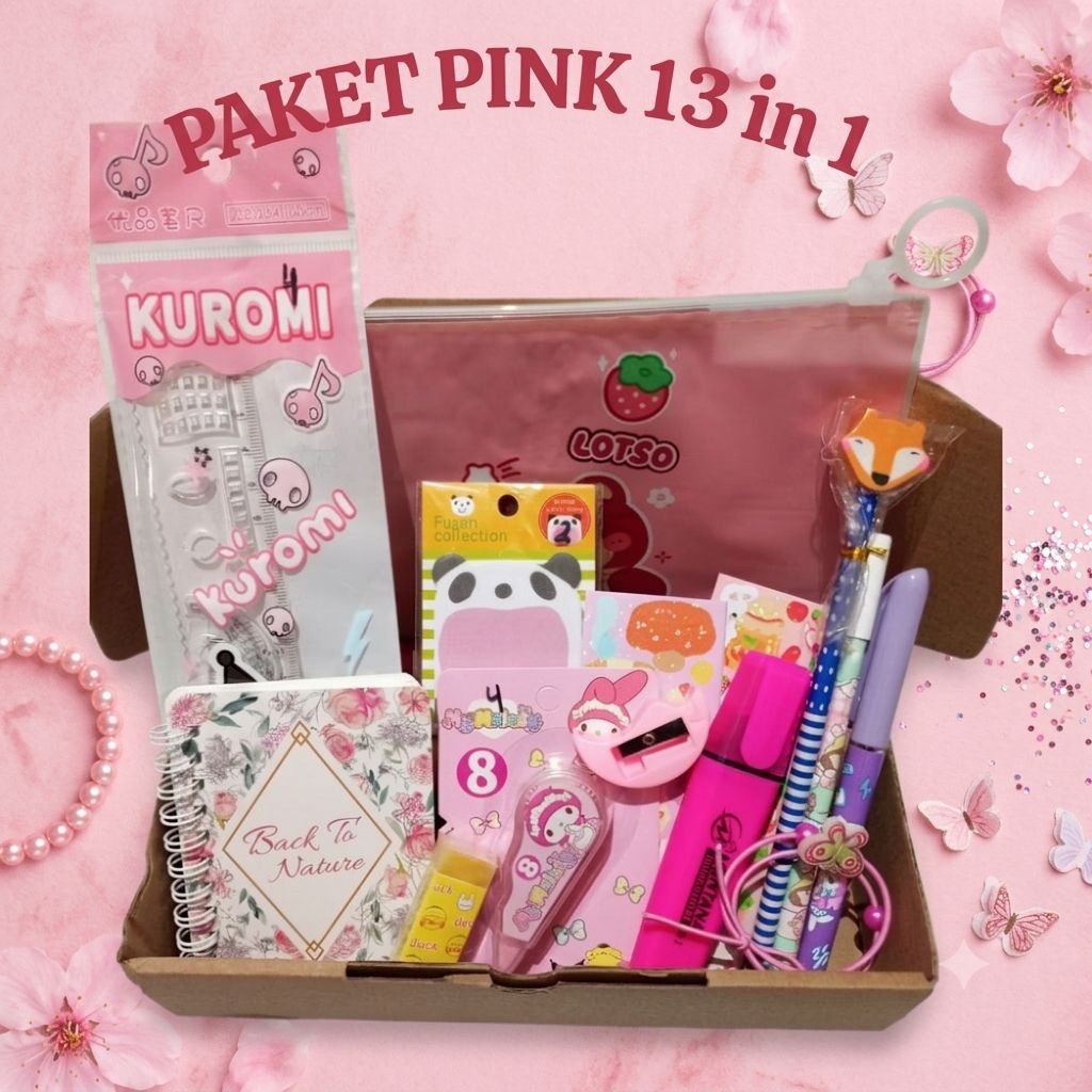 [FREE IKAT RAMBUT] Kado Ultah Kado Ulang Tahun Hampers Alat Tulis Paket ATK