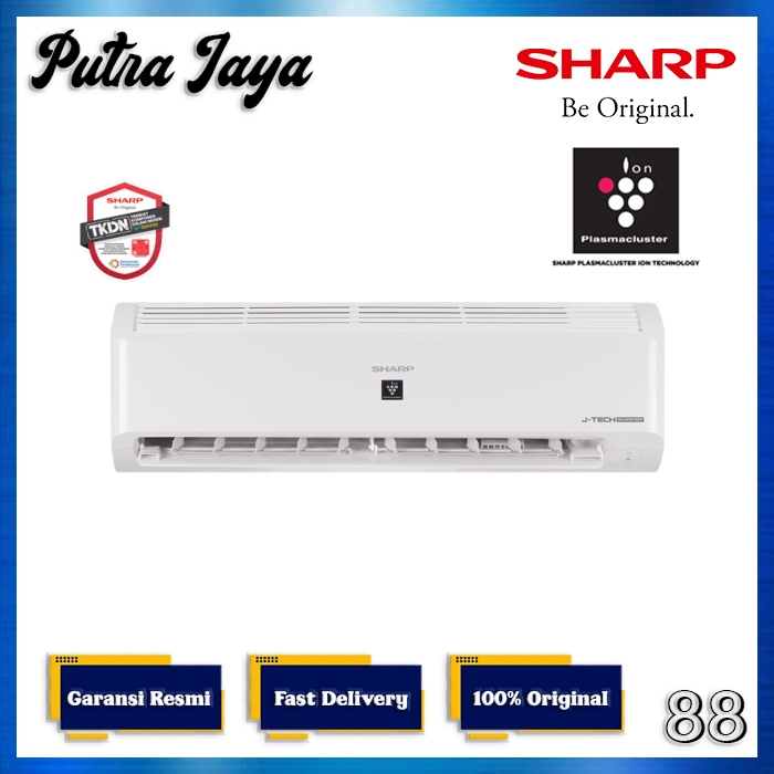 AC SHARP AH-XP10BMY 1 PK Inverter Plasmacluster Garuda Series