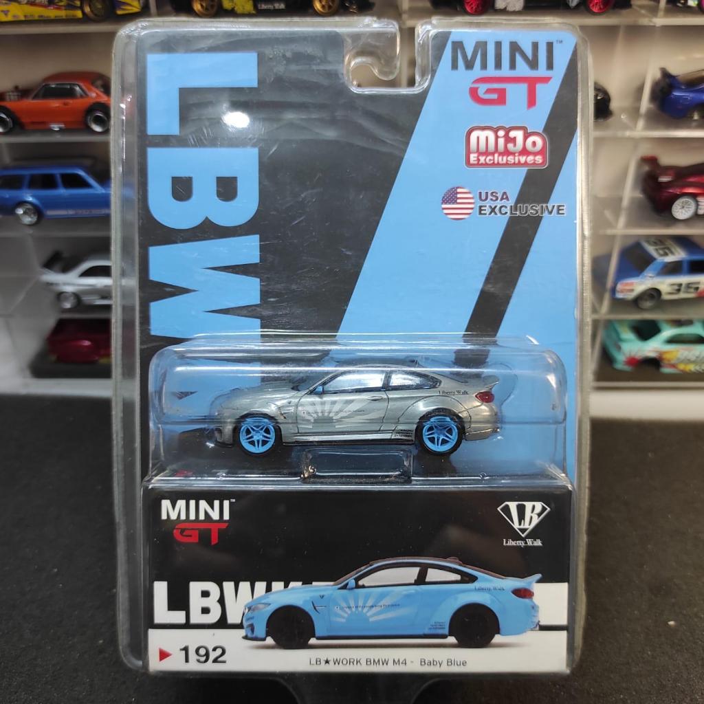 Mini GT 192 Chase LB Works BMW M4 - Baby Blue