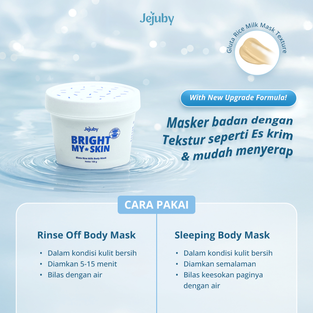 Jejuby Gluta Rice Milk Mask