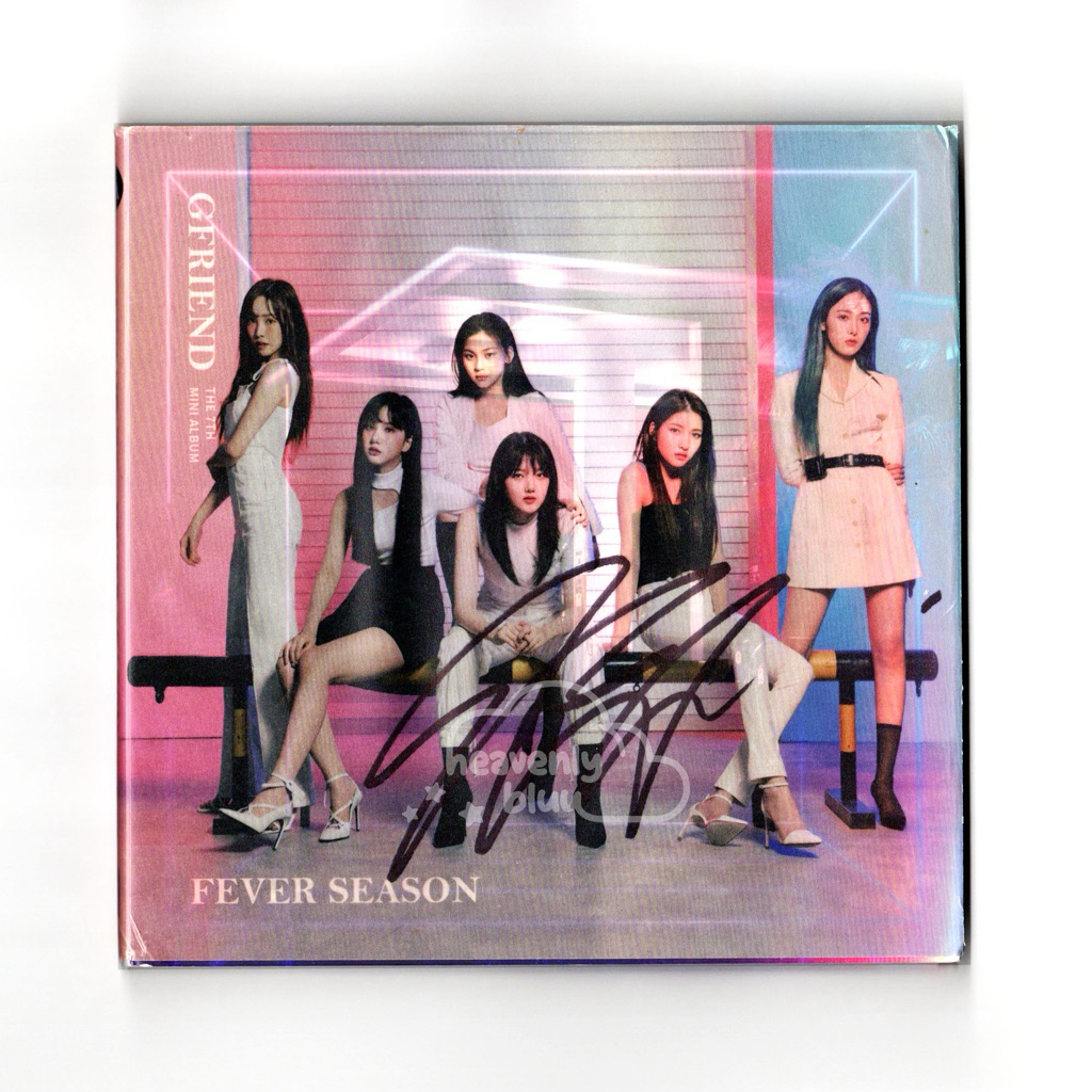 [SINB SIGNED] GFRIEND - 7th Mini Album FEVER SEASON OFFICIAL ALBUM (UNSEALED)