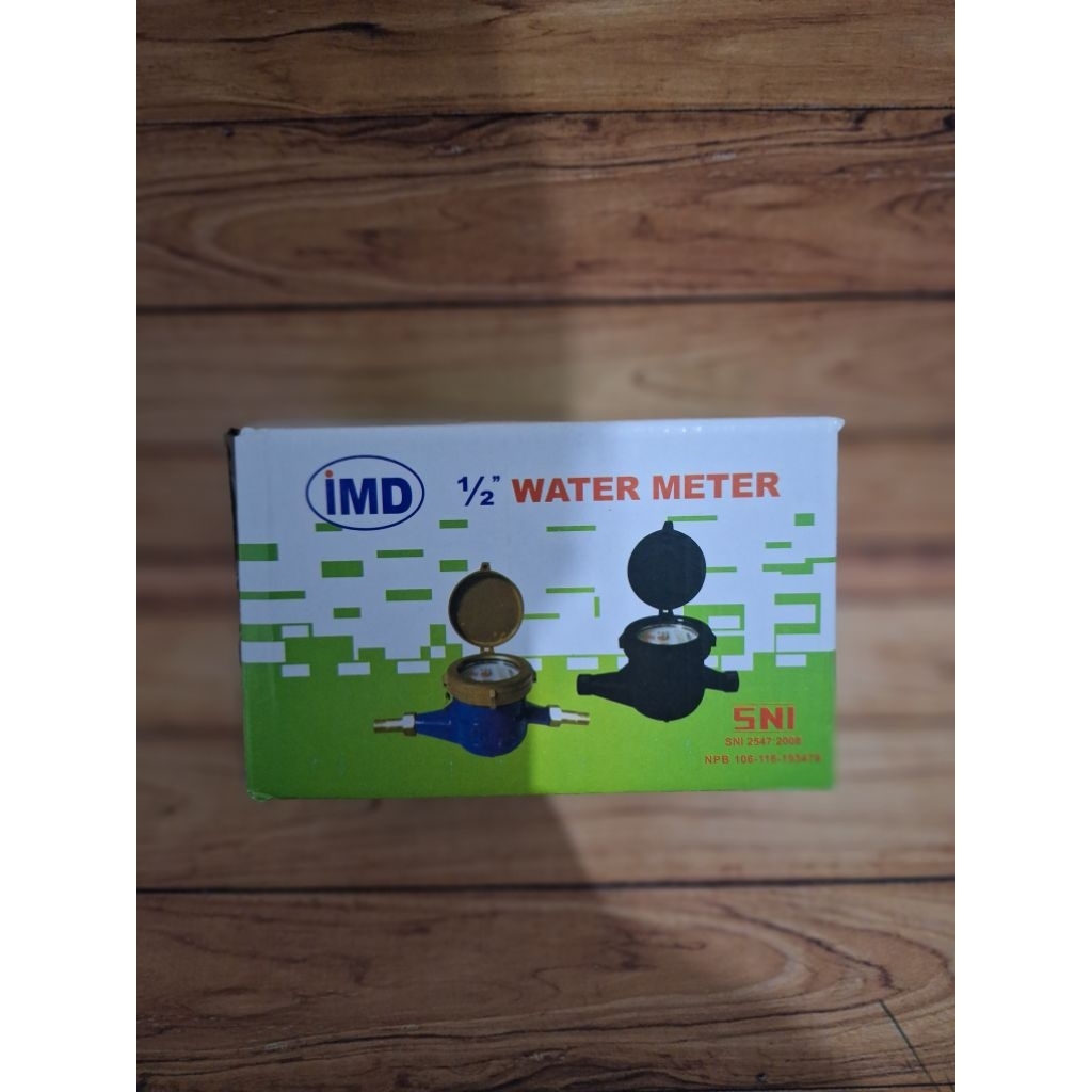 IMD Water Meter Besi SNI Meteran Air Besi