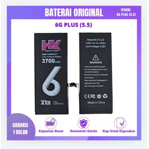 BATERAI IPHONE 6G (HX)