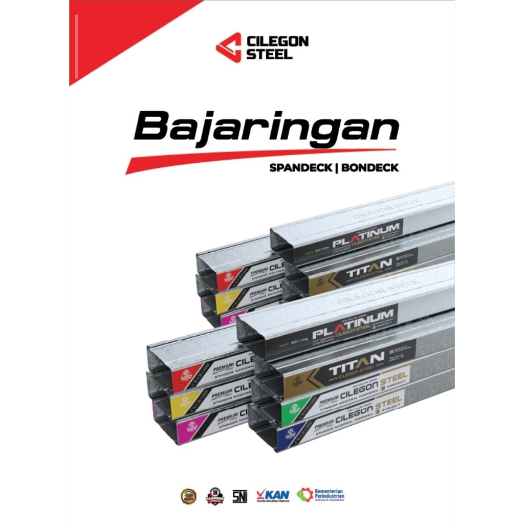 Baja Ringan Platinum & Titan SNI Cilegon Steel Az100 & Az70|Bisa Kirim Banten,Jabodetabek,Jabar,Jate