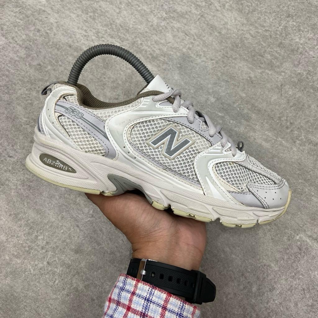 [Size 37.5] Rare New Balance 530 Grey Matter Slate Grey Moonbeam (U530NEC) Second Original Kondisi M