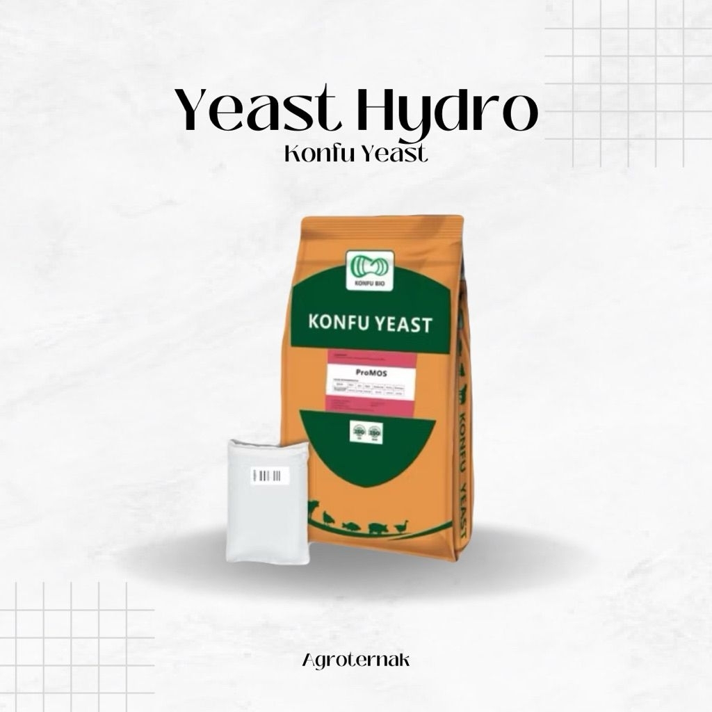 Hydrolyzed Yeast 1kg (Yeast Hydrolysate / Ekstrak Ragi) suplemen pakan ternak berkualitas tinggi unt