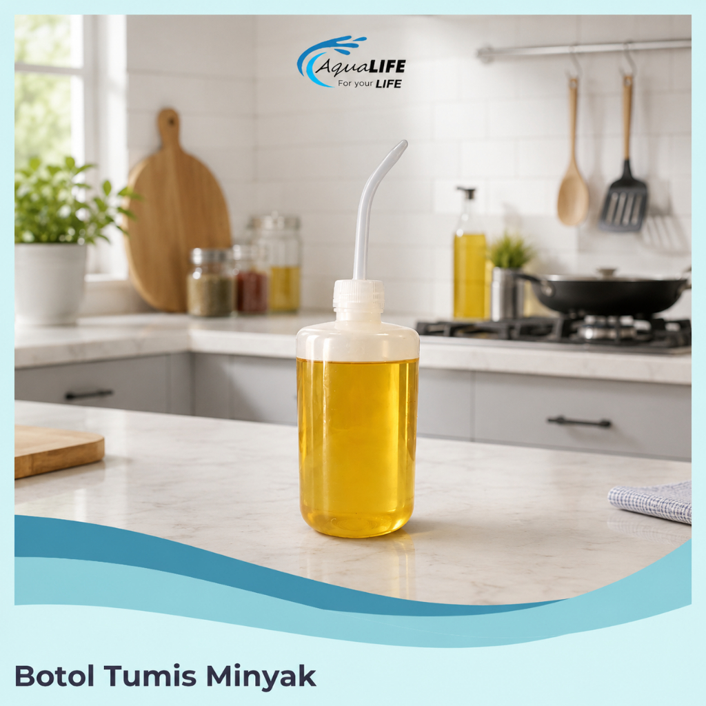 500ml Botol Tumis Minyak Botol Minyak Botol Tumis Cooking Oil Bottle 500ml Botol Plastik Anti Tumpah