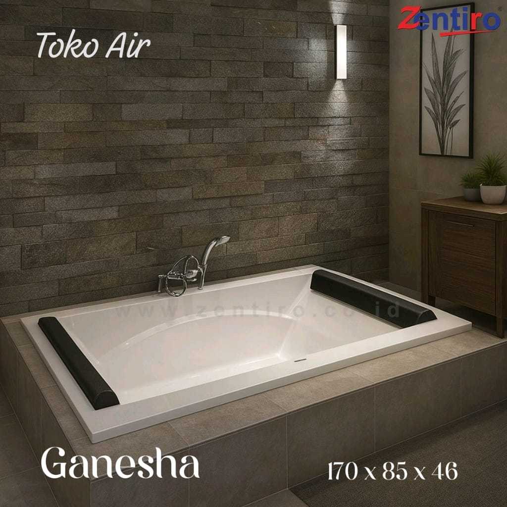 Bathtub ZENTIRO Long Bathtub GANESHA | Bathtub Marble