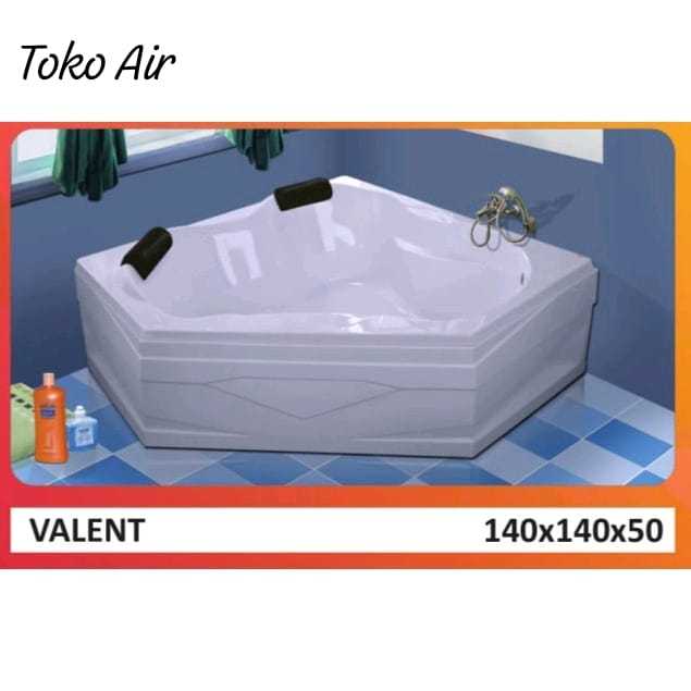Bathtub Zentiro VALENT Zentiro Bathtub Sudut