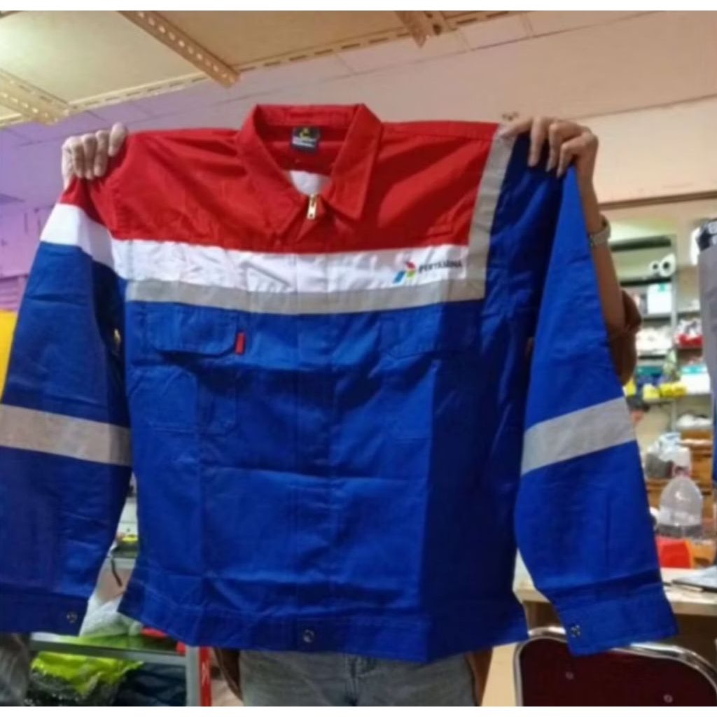 Baju Atasan Pertamina Nomex IIIA / Wearpack Atasan Pertamina Nomex IIIA Anti Api Flame Ratedent