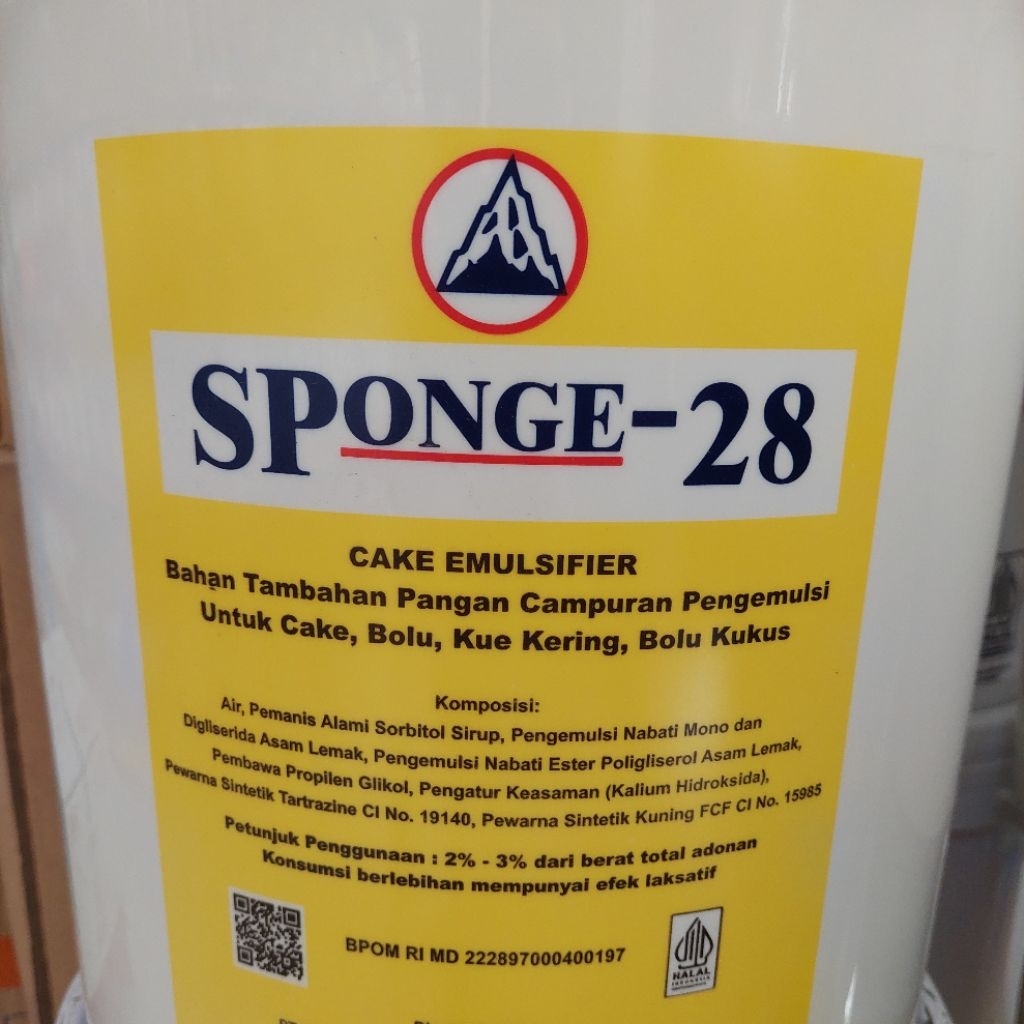 (repack 100 gram) Sponge 28 SP cake emulsifier | sp sponge 28