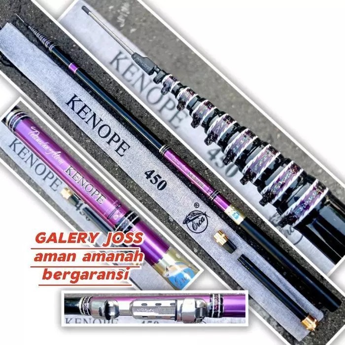 Tegek Kolong Zoom Orca Kenope 360 450 540 Carbon Kaku Ringan Kuat - 450
