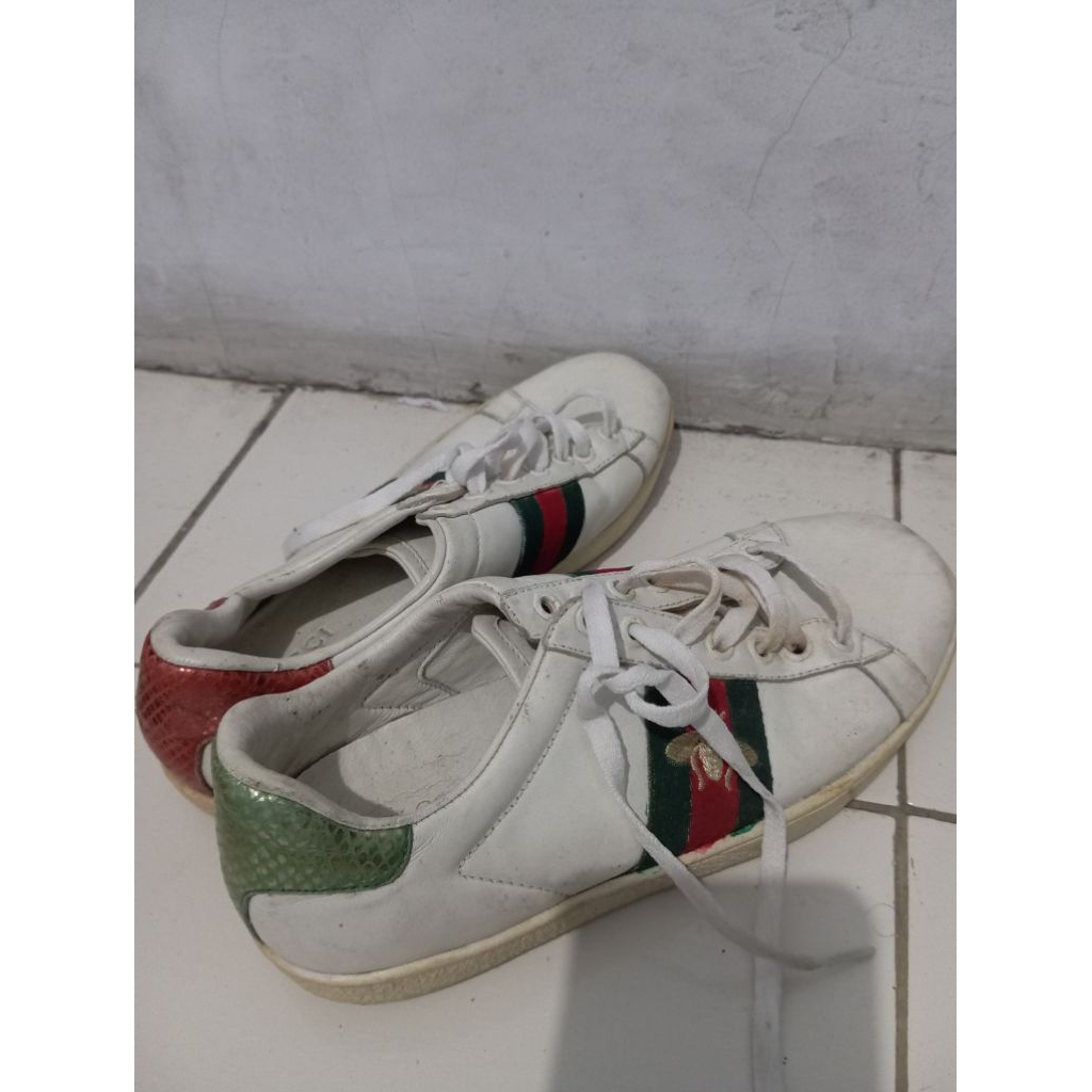 Sepatu Gucci Tawon Bekas Sz 38