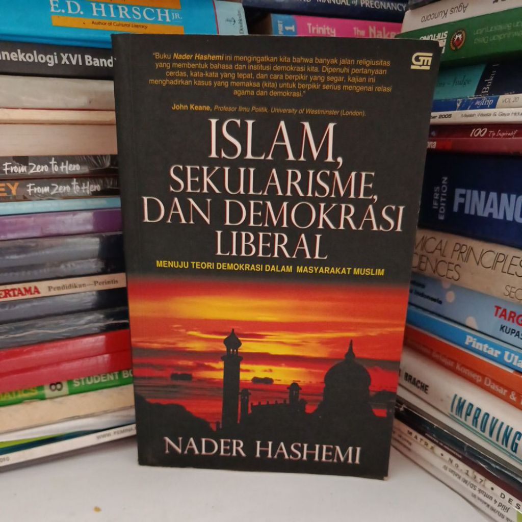 ORIGINAL buku Islam sekularisme dan demokrasi liberal