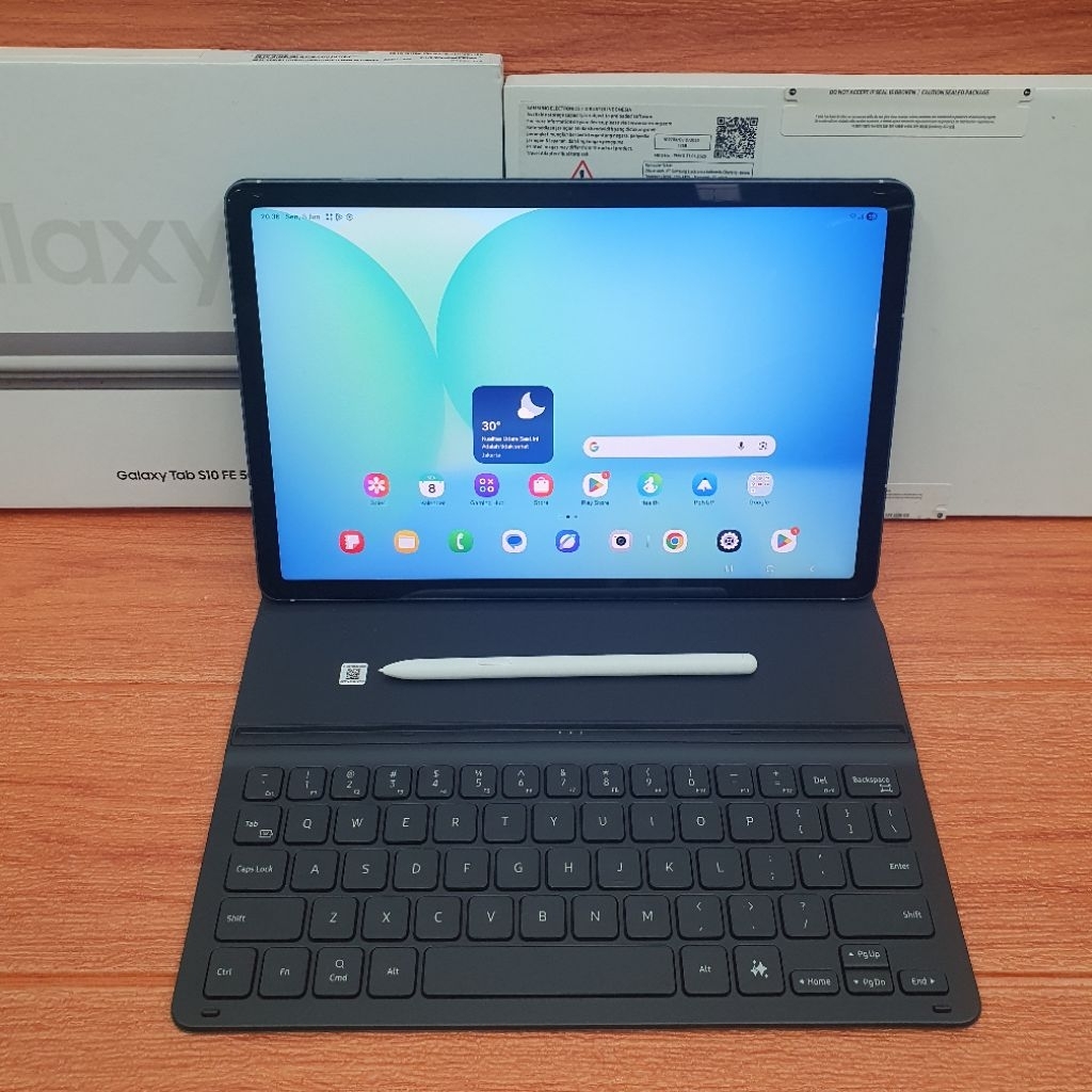 Samsung Galaxy Tab S10 FE 5G | 6GB | 128GB | + Keyboard | Second Mulus Original 100% Garansi Resmi