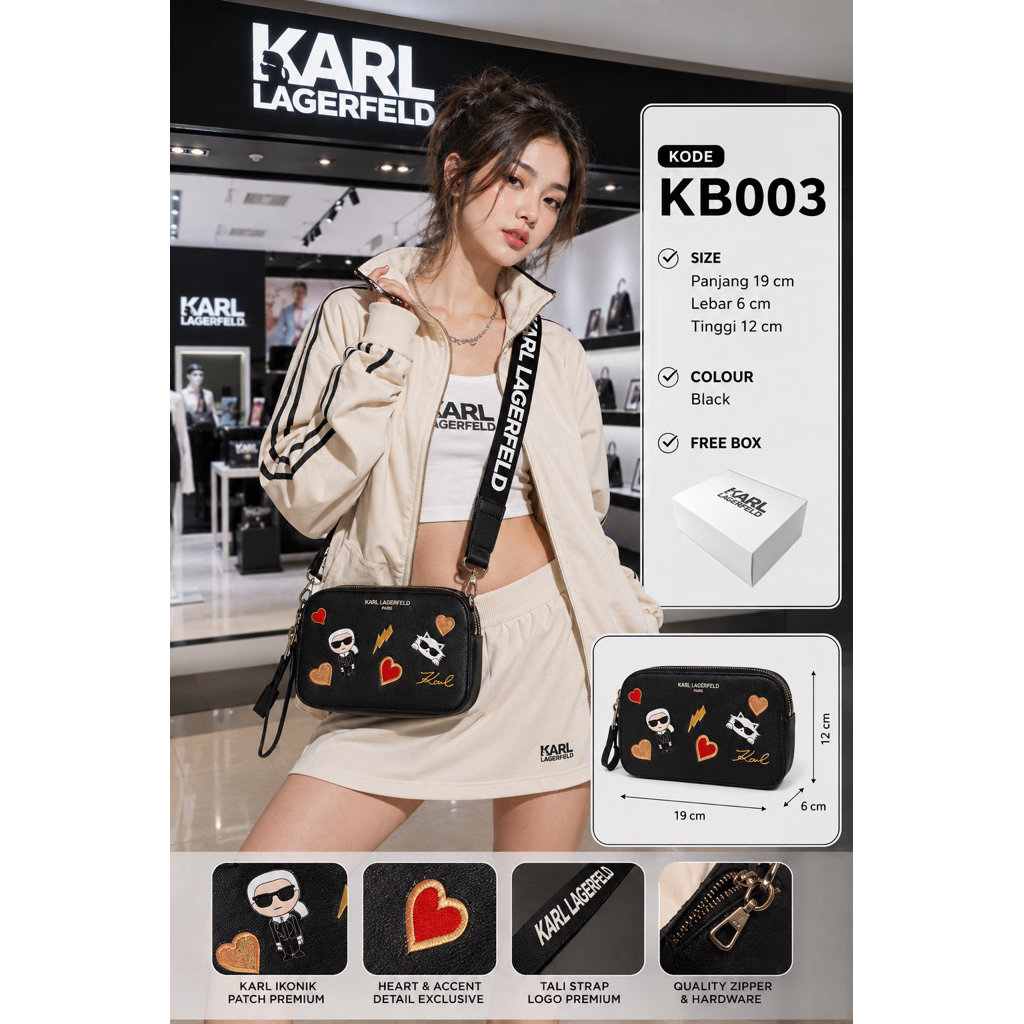 VIP PLATINUM + FREE BOX KL KB0003 CAMERA BAG