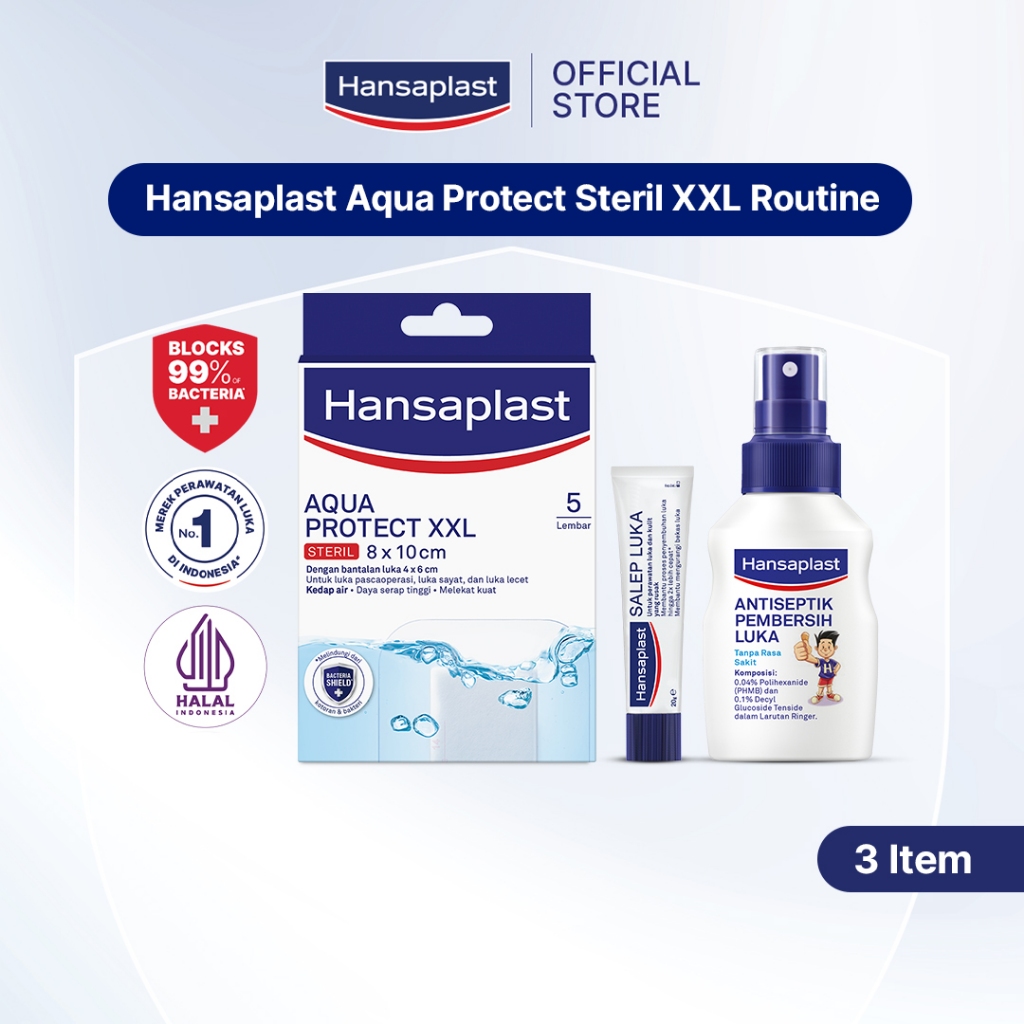 Hansaplast Aqua Protect Steril XXL Routine