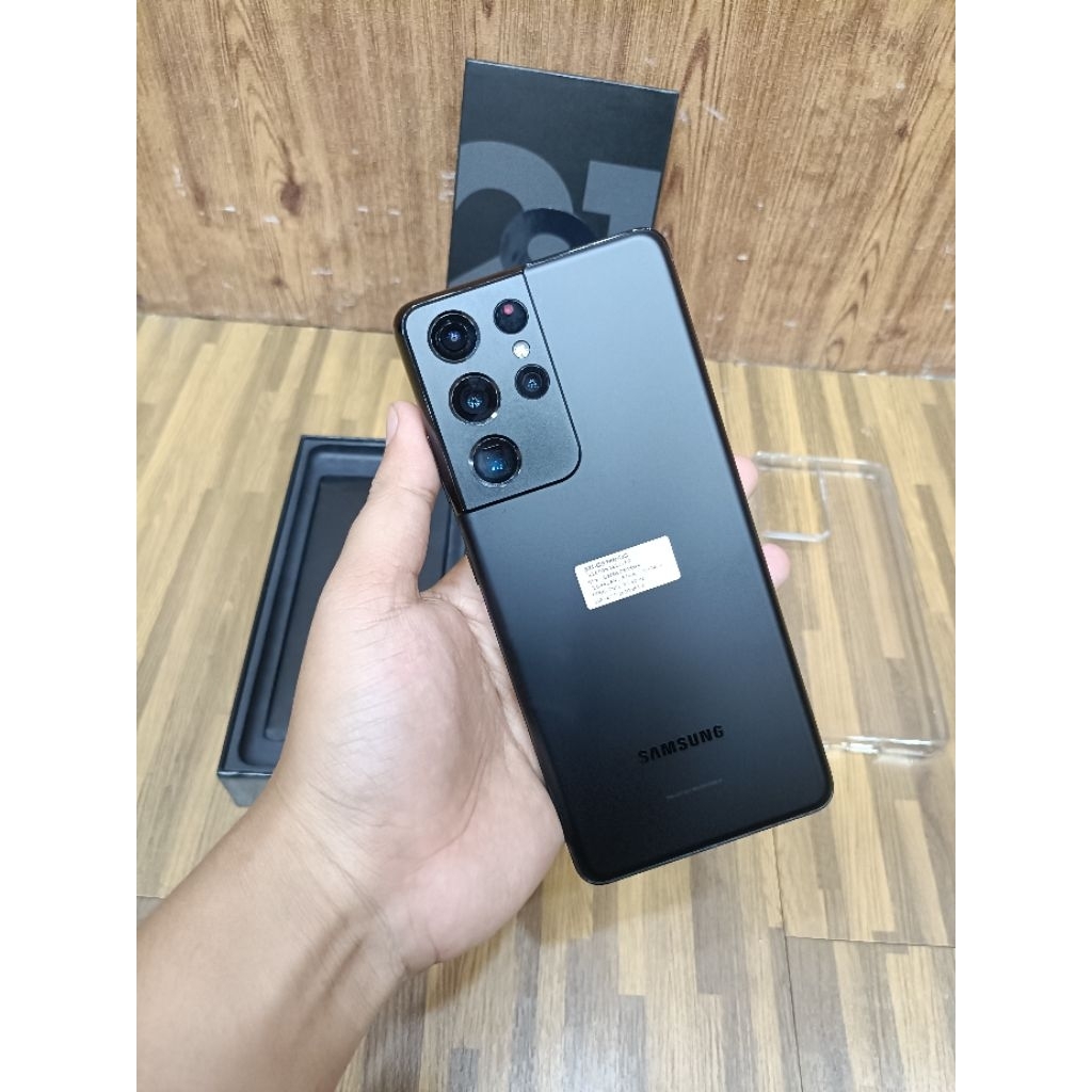 Samsung Galaxy S21 Ultra 5G 12/256GB Second Mulus Fullset Original Murah Resmi Sein