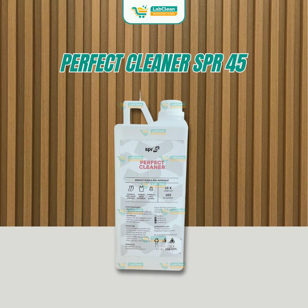 Perfect Cleaner SPR45 1 Liter | Laundry Emulsifier Penghilang Noda Minyak, Lemak & Keringat