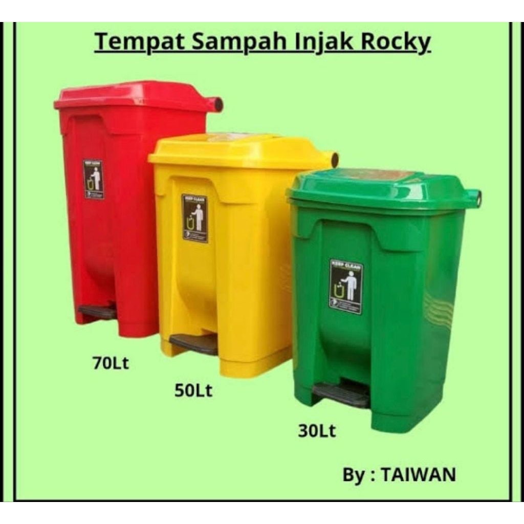 Tong Sampah Injak Taiwan Tong Sampah Injak Rocky Tempat Sampah Injak Taiwan