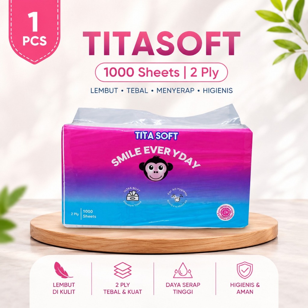 Tissue titasoft 1000 sheet