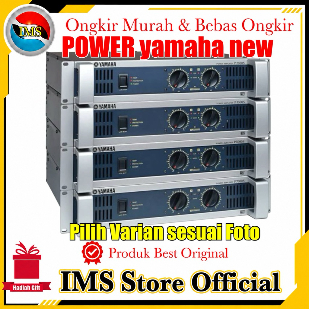 Power Audio Sound Yamaha Series Xp  2500 7000 9000 p / s power max new pilih Varian sesuai Kebutuhan