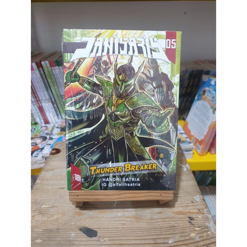 Komik Janisaris Jilid 05 Thunder Breaker | Komik by Handri Satria | Soft Cover | Adden Publishing