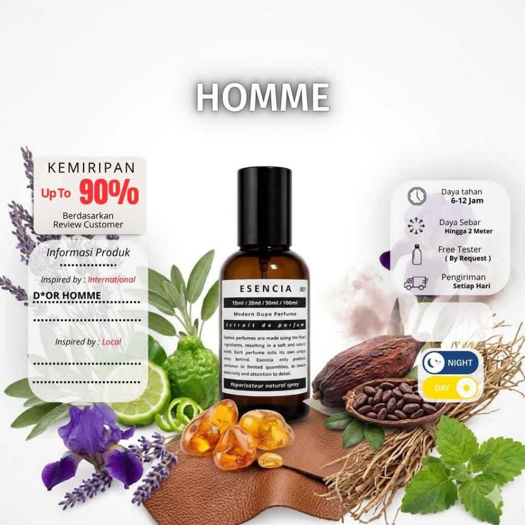 Parfum Homme Dupe by D*OR Homme Parfume