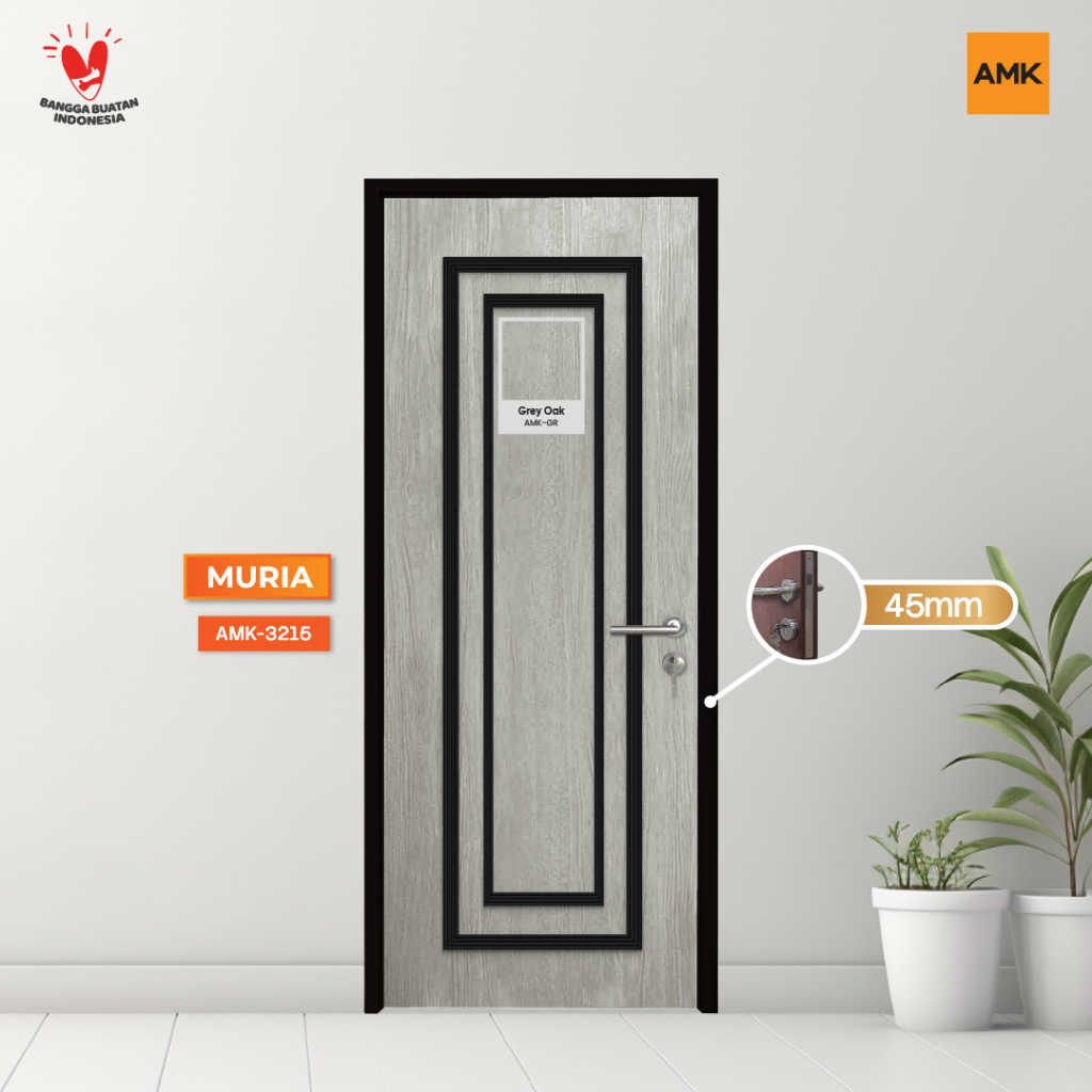 Muria 45 Grey Oak, Ornamen panel