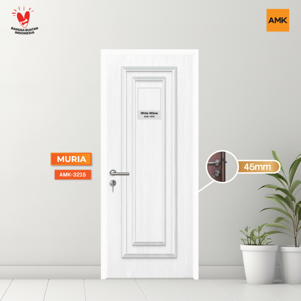 Muria 45 White Willow, Ornamen panel