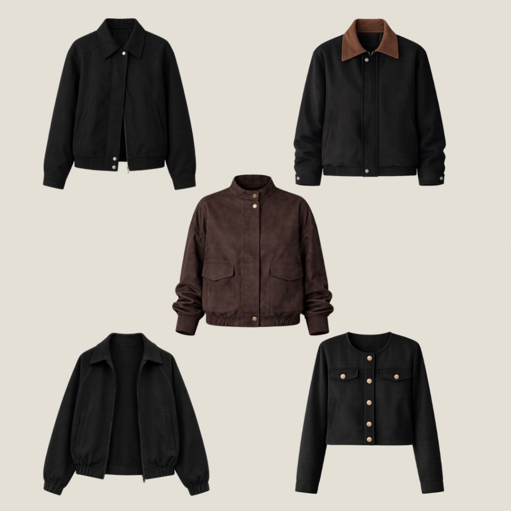 Suede Jacket Vol 2 / Jacket Suede / Jaket Suede - GURLBUCKET