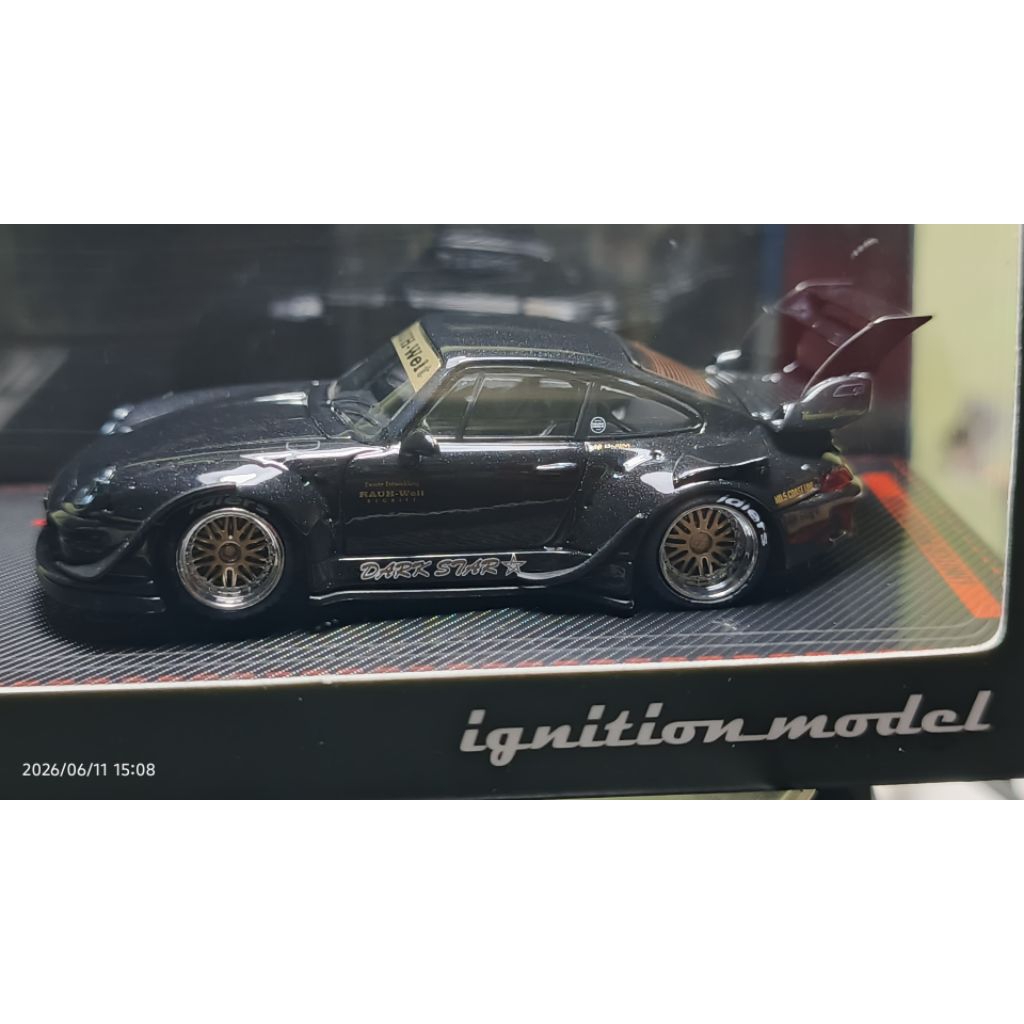 Ignition Model 1/64 Porsche RWB 993 "DARK STAR" Balck