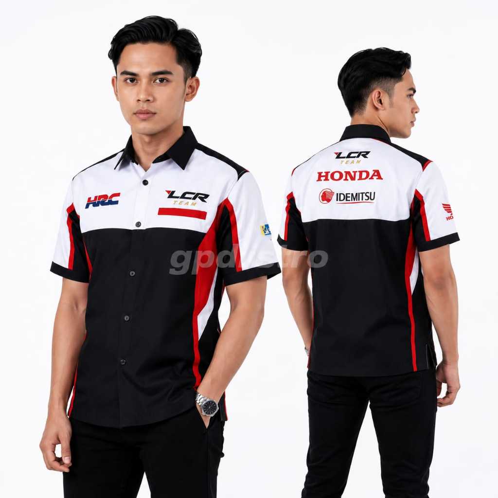 Kemeja Seragam Motogp LCR Team Honda Idemitsu