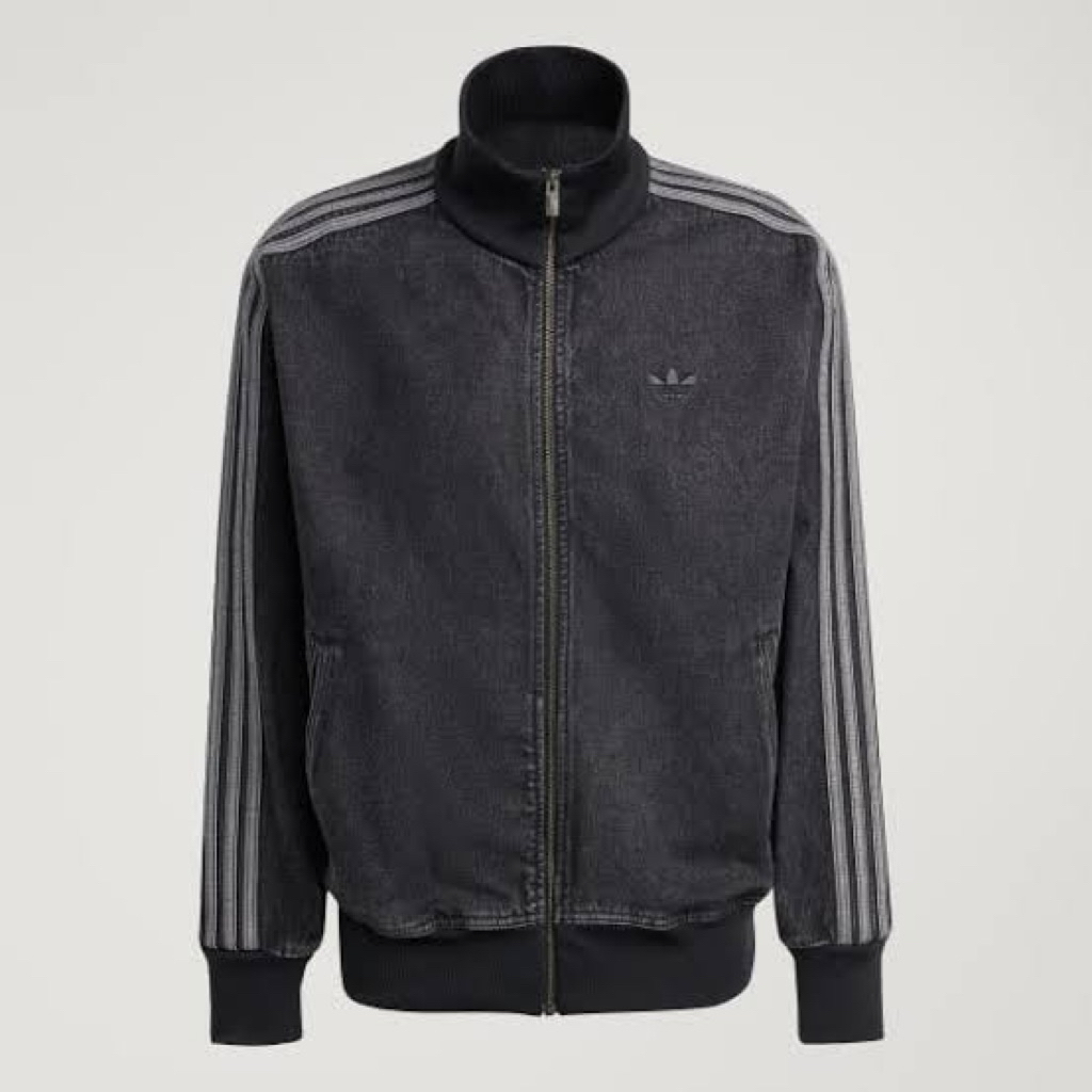 adidas Originals Tracktop Denim Firebird Adicolor True Black Denim BNWT Original Resmi KD1516