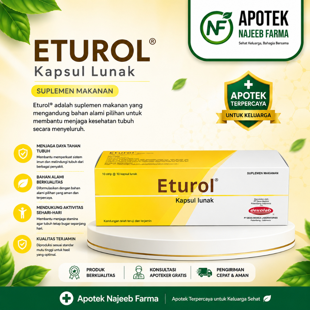 Eturol 400 Iu Box 100 Kapsul
