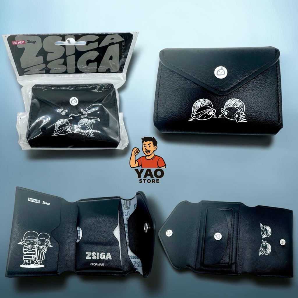 Ready Instant PM Zsiga Twins Folding Wallet(Dompet Zsiga)