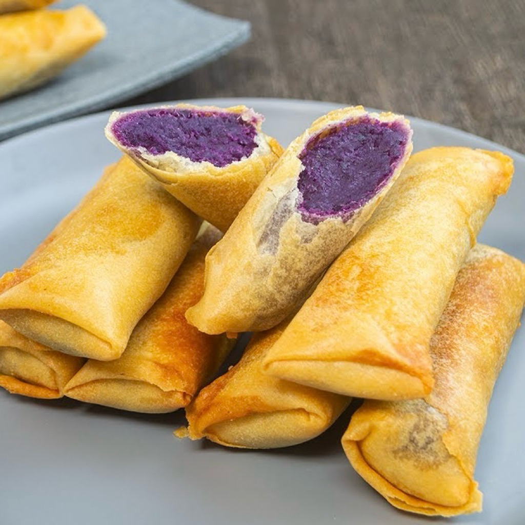Lumpia Ubi Ungu / Lumpia Pisang Coklat / Ubi Ungu Coklat