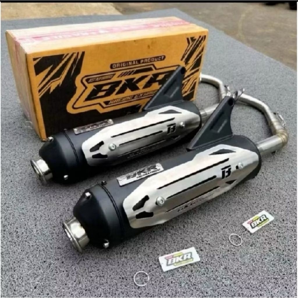 Knalpot SHIJIRO BKR PROJECT Model SHIJIRO Moncong SHIJIRO Beat karbu deluxe beat esp Vario Mio Scoop