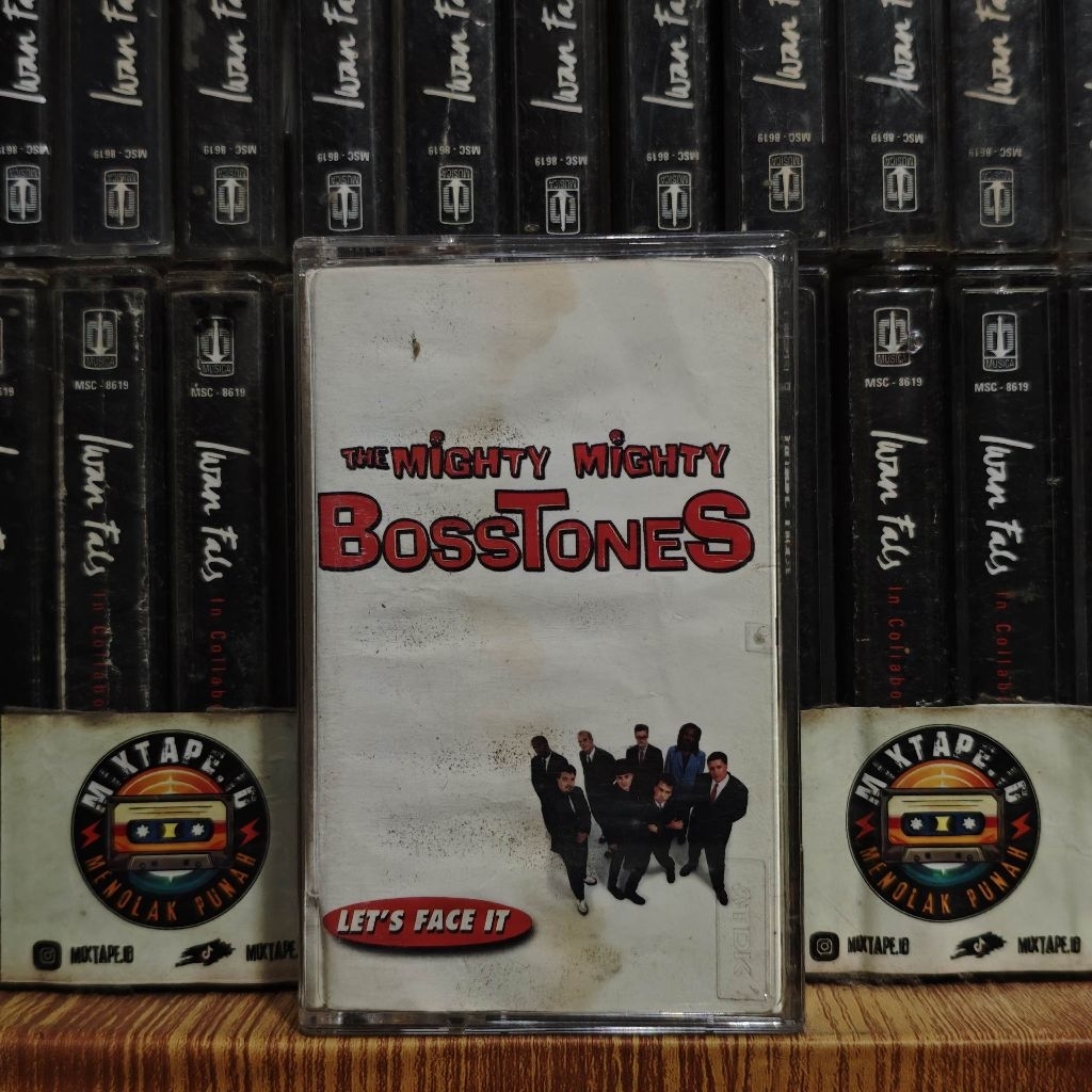 Kaset - The Mighty Mighty BossToneS - Let's Face It - Radio Tape - Kaset Pita - Radio - Pemutar Kase
