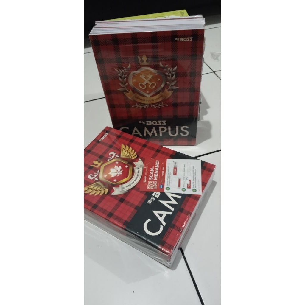 BIGBOS|Buku_Bigbos_Campus_Isi10pcs_50L