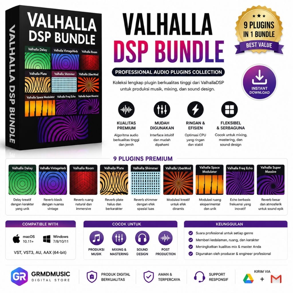 ValhallaDSP bundle 2025.11 [Win,Mac]