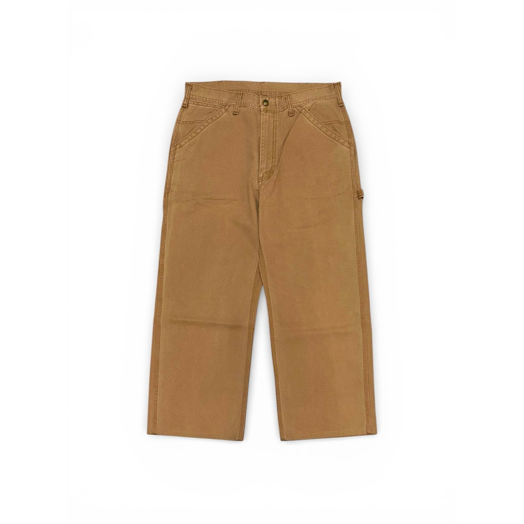 Lee 0288 Carpenter Workpants Brown Duck Canvas Made in Japan