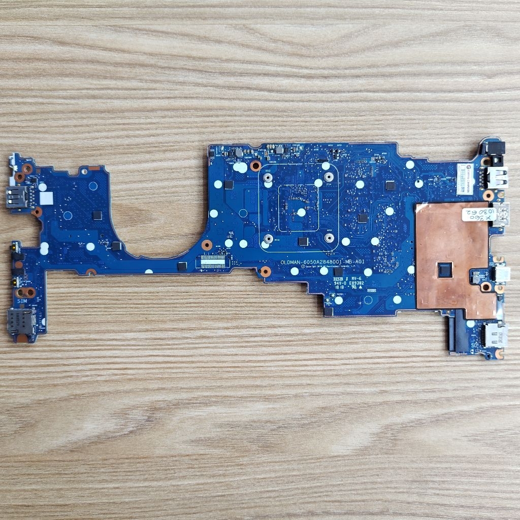 motherboard mati laptop HP Elitebook x360 1030 g2 core i5-7200u