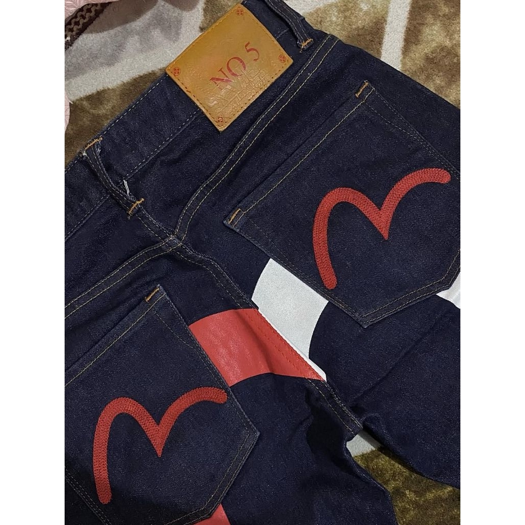 evisu jeans big logo daicock size 31