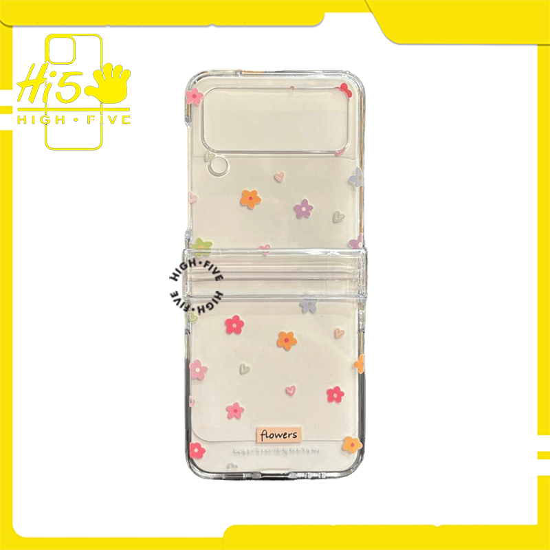 FLOWER New Fashion Samsung Z flip Case Premium Protection for Samsung Z Flip 4, Z Flip 5, Z Flip 6