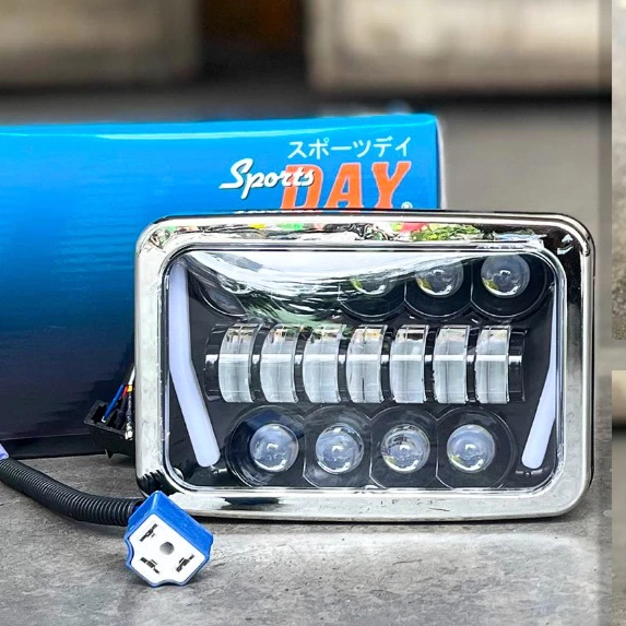 daymaker Led Kotak 16 Mata Set Batok pnp Honda WIN GL100 GL MAX PRO lampu depan motor day sportday