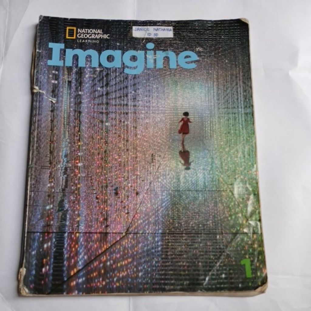 Preloved Buku Imagine 1 Workbook (British Edition) yang diterbitkan oleh National Geographic Learnin