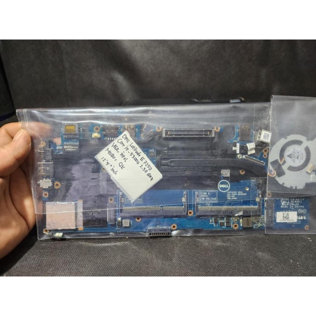 Motherboard Dell Latitude E7250 core i5-5300U ( BERGARANSI )