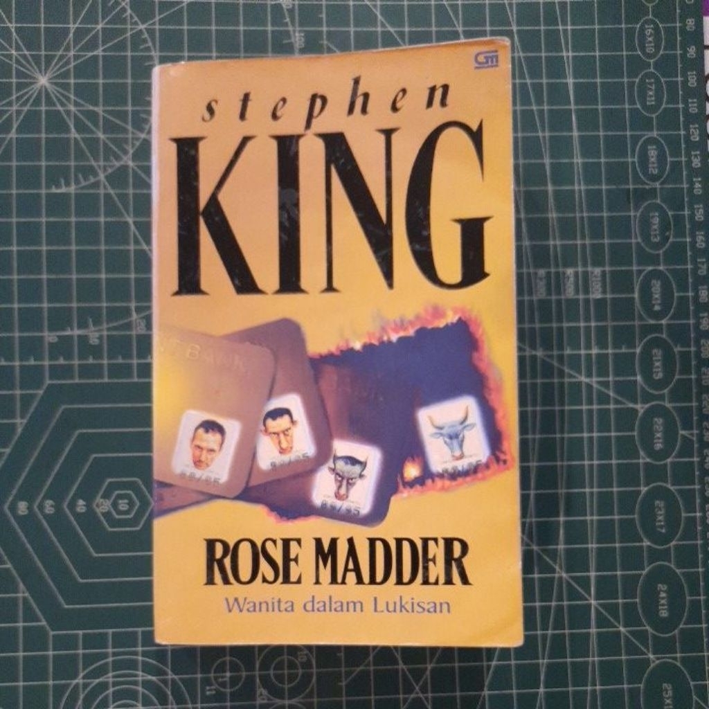 Novel preloved Rose Madder Stephen King