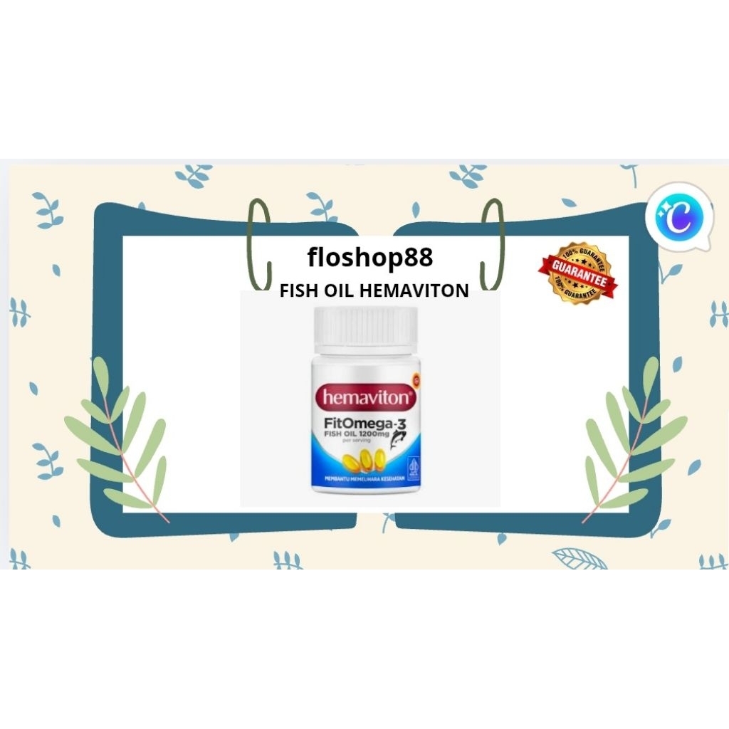 FISH OIL 1000MG OMEGA 3 / FISH OIL  / FISH OIL 1000 / FISH OIL 1000MG / FISH OIL HEMAVITON